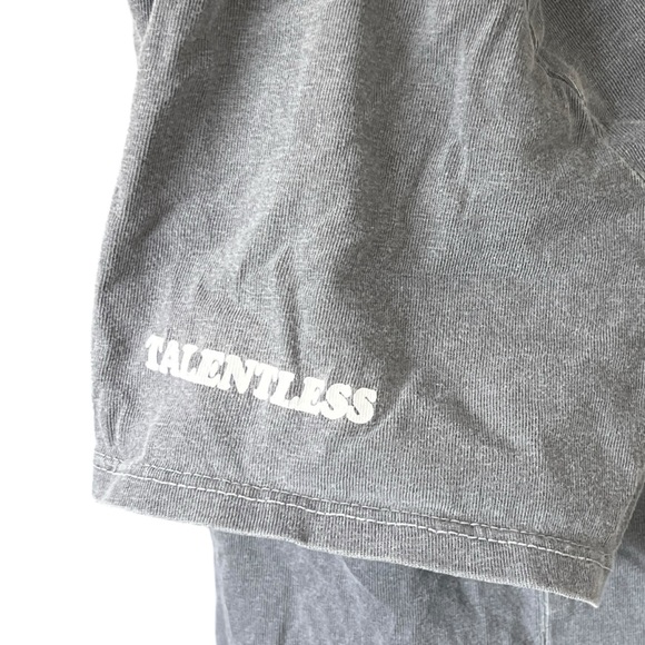 Talentless Kim Is My Lawyer Short Sleeve T-shirt Gray Cotton Womens - Picture 6 of 9